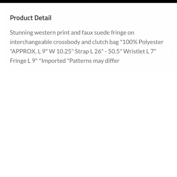 New blue moon western shoulder bag - Picture 9 of 9